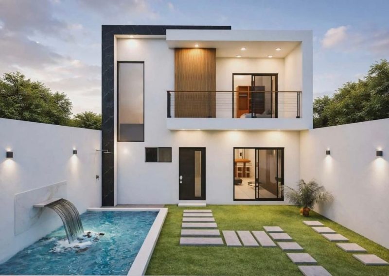 Casa en Venta en Cuautla con Alberca Privada, Seguridad 24/7 y Recámara en Planta Baja